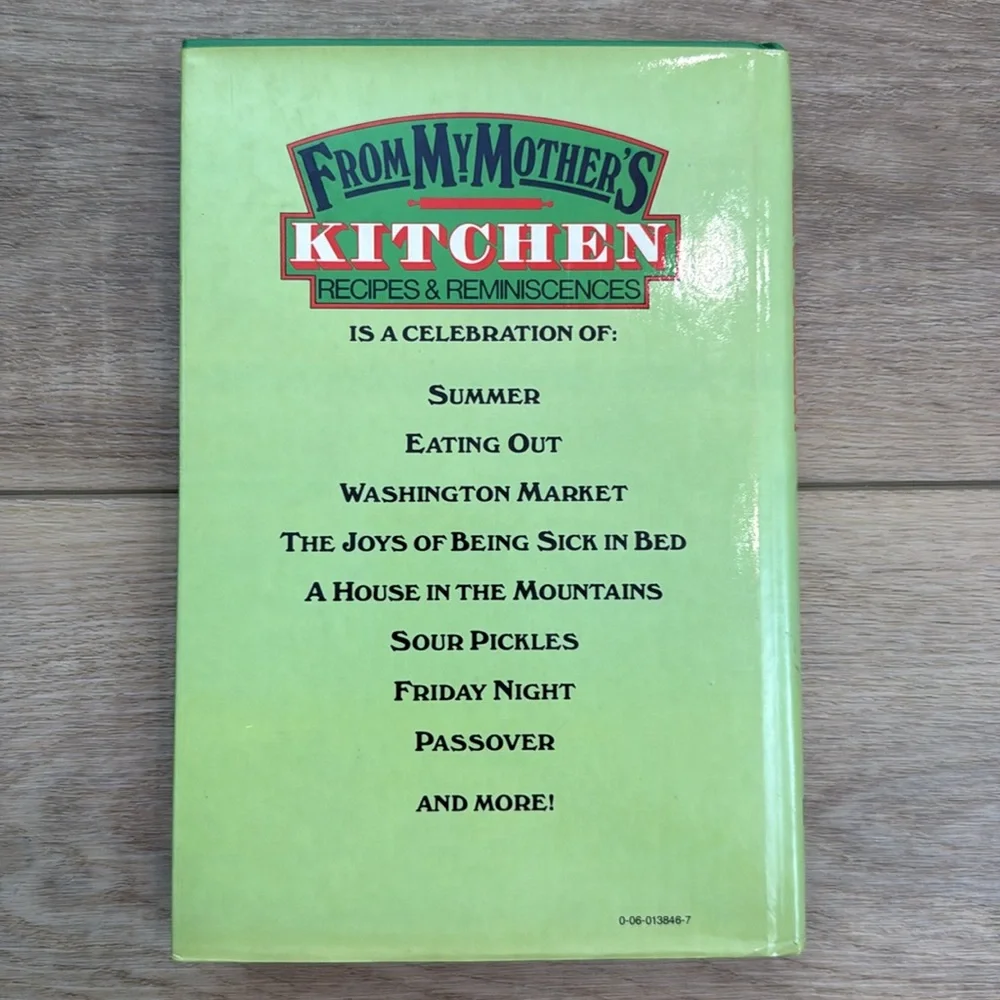 1st Ed/Prt From My Mother’s Kitchen Cookbook‎